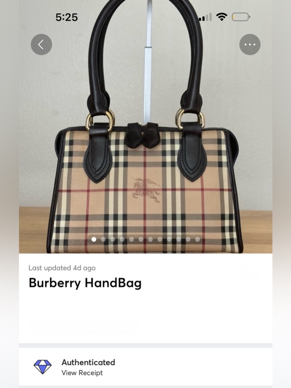 Burberry Handbag - Picture 17 of 17